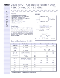 Click here to download SW65-0114TR Datasheet