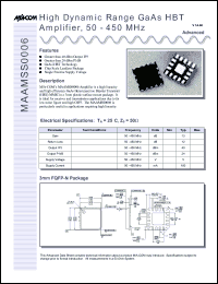 Click here to download MAAMSS0006 Datasheet