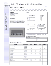 Click here to download MAMXES0075 Datasheet