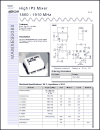 Click here to download MAMXES0080 Datasheet
