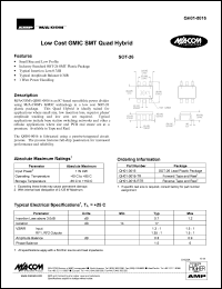 Click here to download QH01-0016-RTR Datasheet