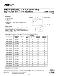 Click here to download 2089 Datasheet