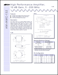 Click here to download AM-AMC-132 Datasheet