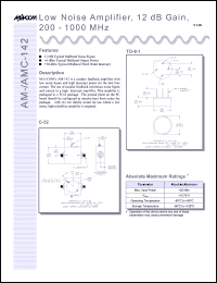 Click here to download AM-AMC-142 Datasheet