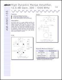 Click here to download AM-AMC-155 Datasheet