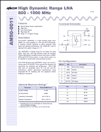 Click here to download AM50-0011 Datasheet
