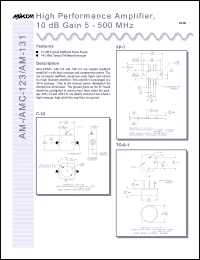 Click here to download AMC-123 Datasheet