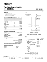 Click here to download DS-319PIN Datasheet
