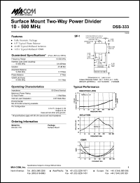 Click here to download DS-333PIN Datasheet