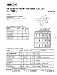 Click here to download DU2820 Datasheet