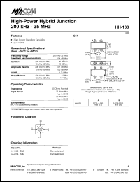 Click here to download HH-108 Datasheet