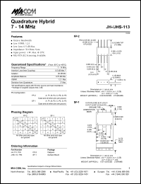 Click here to download JHS-113PIN Datasheet