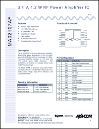 Click here to download MA02107AF Datasheet