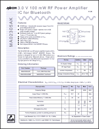 Click here to download MA02305AK Datasheet