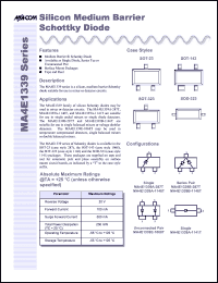 Click here to download MA4E1339SERIES Datasheet