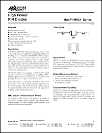 Click here to download MA4P7104 Datasheet
