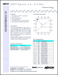 Click here to download MASWSM0015 Datasheet