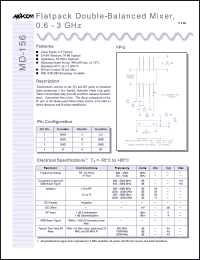 Click here to download MD-156 Datasheet