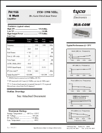 Click here to download PA1166 Datasheet