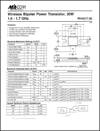 Click here to download PHI617-30 Datasheet