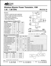 Click here to download PHL516-10 Datasheet