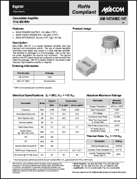 Click here to download AMC-147-SMA Datasheet