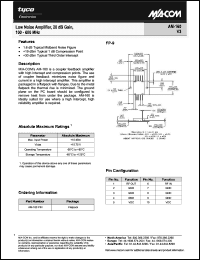 Click here to download AM-160-PIN Datasheet