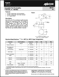 Click here to download AM-177-PIN Datasheet