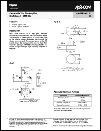 Click here to download AMC-182-SMA Datasheet