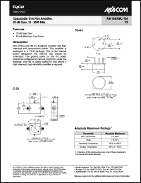Click here to download AMC-184-SMA Datasheet