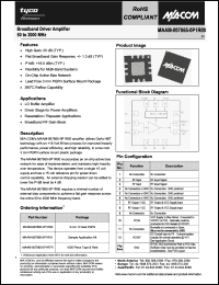 Click here to download MAAM-007865-0P1R00 Datasheet