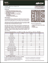Click here to download MAAPGM0024-DIE Datasheet