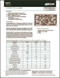 Click here to download MAAPGM0027-DIE Datasheet