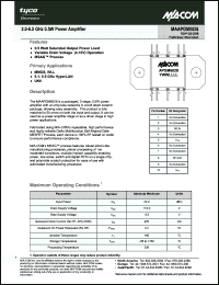 Click here to download MAAPGM0028 Datasheet