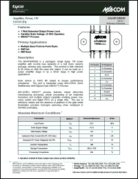 Click here to download MAAPGM0030 Datasheet