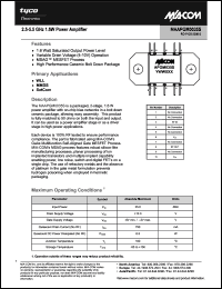 Click here to download MAAPGM0035S Datasheet