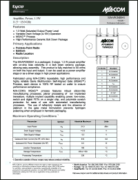 Click here to download MAAPGM0041 Datasheet