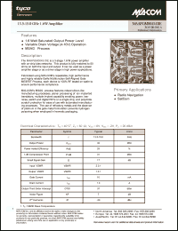 Click here to download MAAPGM0043-DIE Datasheet