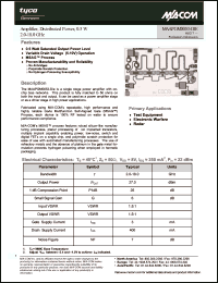 Click here to download MAAPGM0053-DIE Datasheet