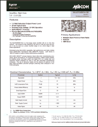 Click here to download MAAPGM0056-DIE Datasheet