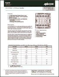 Click here to download MAAPGM0057-DIE Datasheet