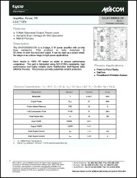 Click here to download MAAPGM0060-DIE Datasheet