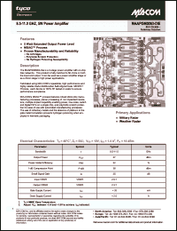 Click here to download MAAPGM0063-DIE Datasheet