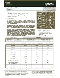 Click here to download MAAPGM0066-DIE Datasheet