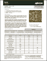 Click here to download MAAPGM0070-DIE Datasheet