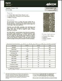 Click here to download MAAPGM0077-DIE Datasheet