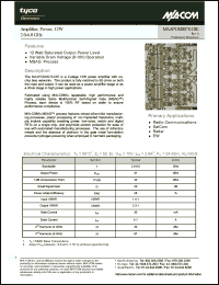 Click here to download MAAPGM0078-DIE Datasheet