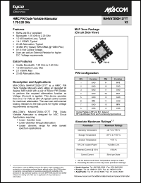 Click here to download MA4VAT2000-1277T Datasheet