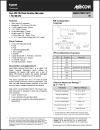 Click here to download MA4VAT2007-1061T Datasheet