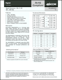 Click here to download MAADSS0010 Datasheet